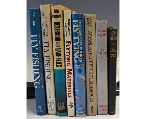 Selection of Fly-Fishing Books (8) to include 'Fly-Tying As An Art', 'Advanced Fly Fishing Techniques', 'The Complete Book of