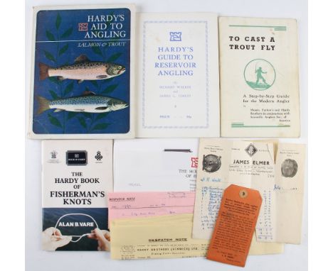 Hardy Fishing Booklets - to include The Hardy Book of Fisherman's Knots, Hardy's Guide to reservoir Angling, To Cast a Trout 