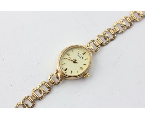 Rotary, a lady's 9ct gold bracelet watch