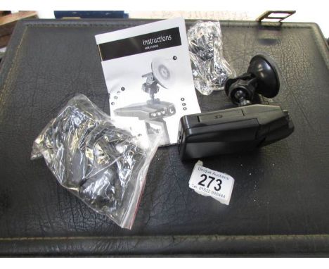 A car 'dash-cam' camera