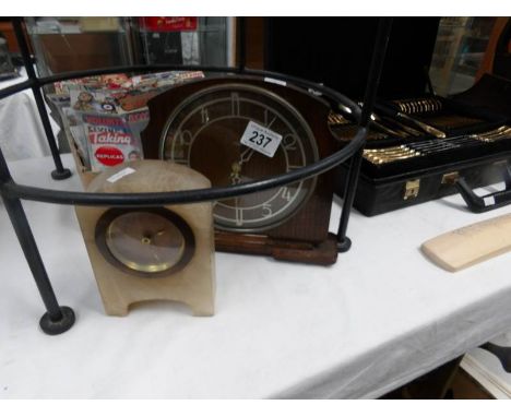 A Smith's clock and one other