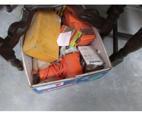 A box of  tools