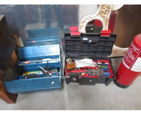 2 boxes of tools