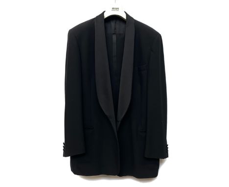 An Emporio Armani dinner jacket and trousers, Italian size 56