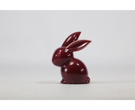 VILLEROY &amp; BOCH Septfontaines, red earthenware rabbit - Weight: 265 g - Shipping available - Region: Luxemburg - Sizes: h