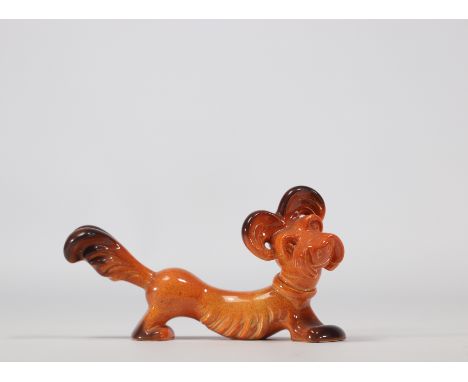VILLEROY &amp; BOCH Septfontaines, earthenware dog - Weight: 345 g - Shipping unavailable - Region: Luxembourg - Sizes: h 125