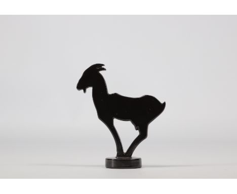 VILLEROY &amp; BOCH Septfontaines, black goat in earthenware - Weight: 205 g - Shipping unavailable - Region: Luxembourg - Si