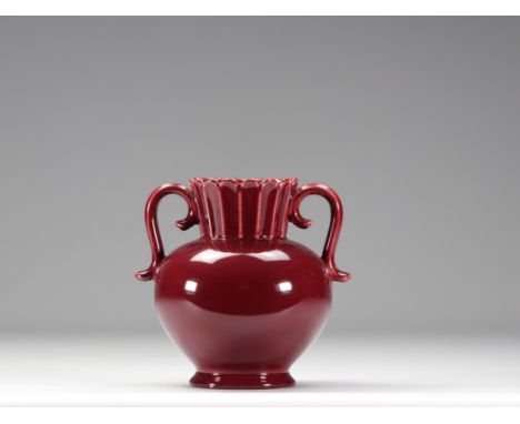 VILLEROY &amp; BOCH Septfontaines, white earthenware vase - Weight: 895 g - Shipping unavailable - Region: Luxembourg - Sizes