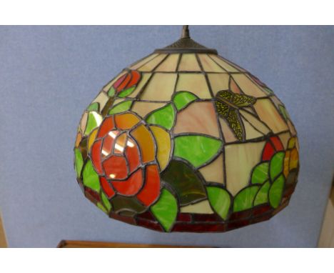 A Tiffany style light shade