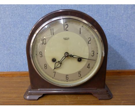A Smiths Enfield Bakelite mantel clock