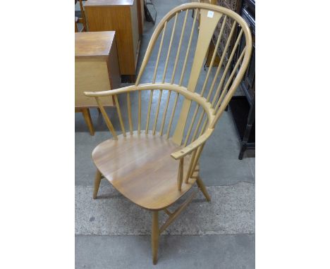 An Ercol Windsor highback armchair