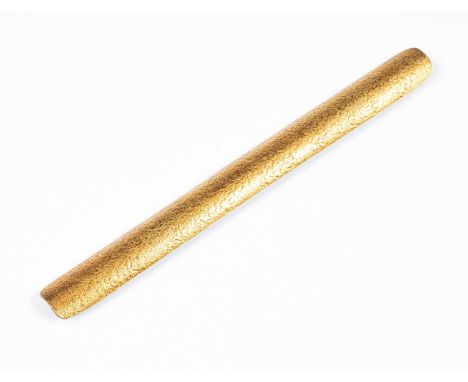 ARR Professor Yasuki Hiramatsu (Japanese 1926-2012), a silver-gilt brooch of textured finish, signed with monogram, marked Si