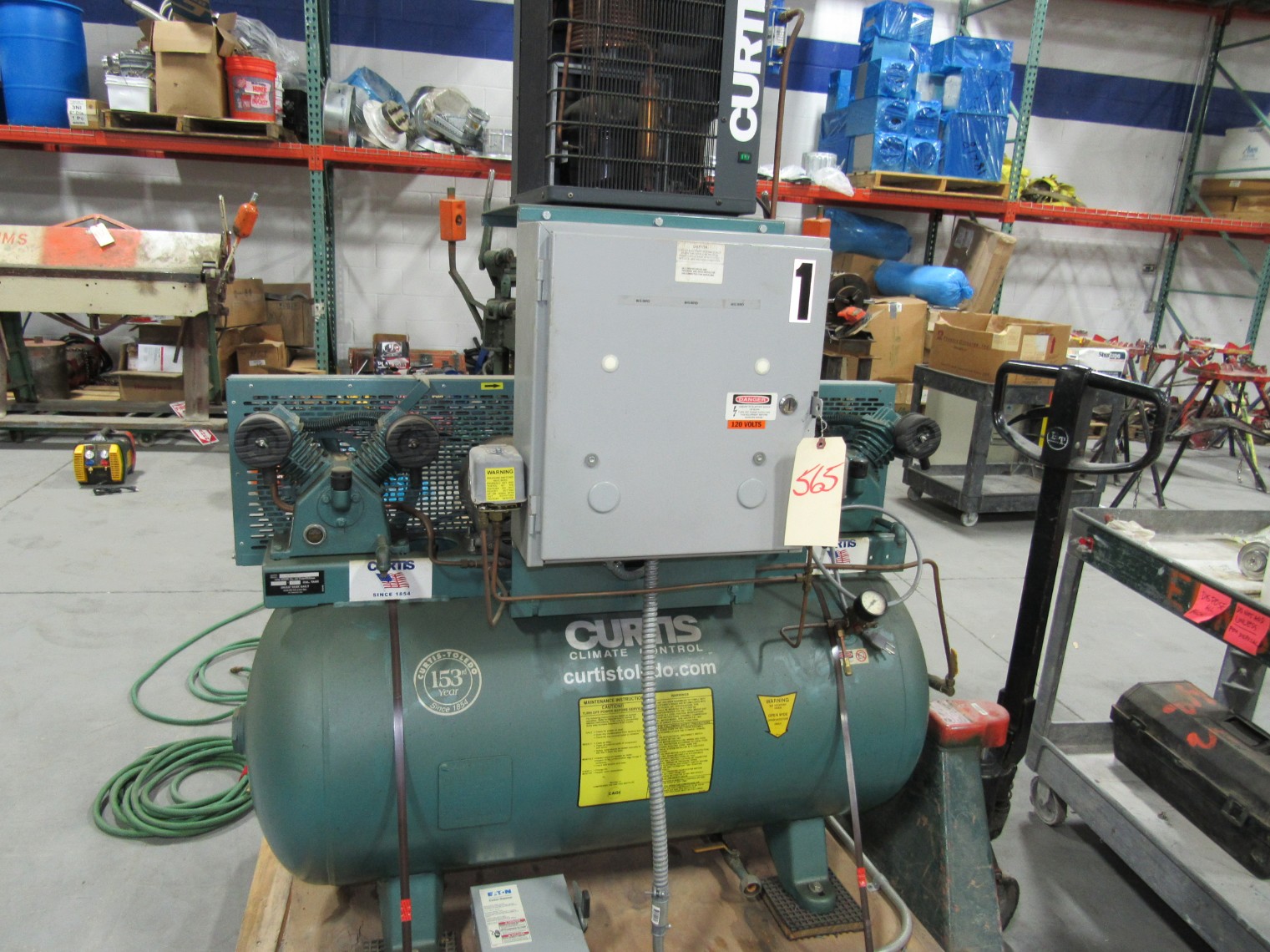Curtis climate controlled compressor w/Curtis air dryer; 5NA506100717