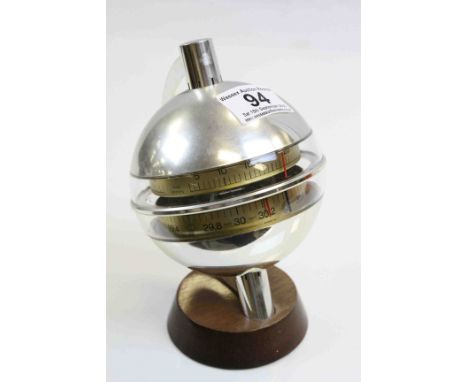 Retro West Germany Sputnik Style Barometer