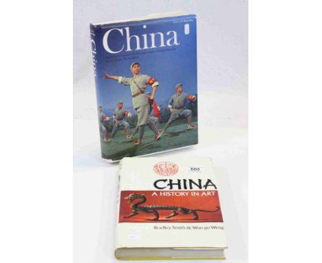 First edition Taschen hardback book "China Portrait of a Country" 1977 with dist jacket and another on "China a History in Ar