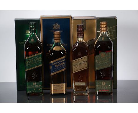 JOHNNIE WALKER 15 YEAR OLD
Single Highland Scotch Whisky. In carton. 1 L, 43% volume.
JOHNNIE WALKER 15 YEAR OLD GREEN LABEL
