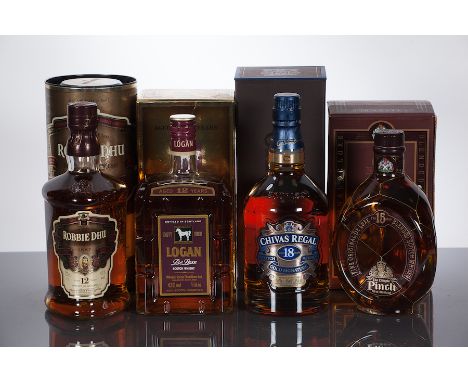 CHIVAS REGAL GOLD SIGNATURE 18 YEAR OLD
Blended Scotch Whisky, 75cl/700ml, 40% volume, in presentation box.
THE DIMPLE PINCH 