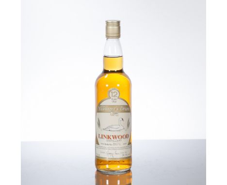 LINKWOOD 12 YEAR OLD MANAGER'S DRAM 1999
Single Speyside Scotch Whisky bottled 1 December 1999. Bottle no. 0676. 70 cl, 59.5%