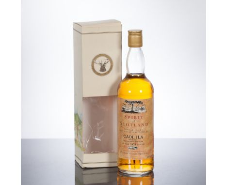 CAOL ILA 1978 SPIRIT OF SCOTLAND
Single Islay Scotch Whisky, Bottled by Speymalt Whisky Dist. LTD, 70cl, 40% volume. CONDITIO