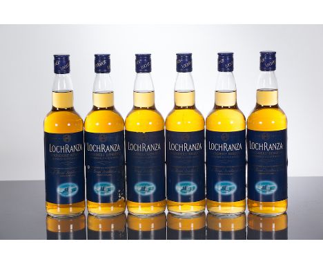 LOCHRANZA FOUNDERS' RESERVE (6)
Blended Scotch Whisky by Arran Distillers. 70cl, 40% volume.
6 bottles
 CONDITION REPORT: Som