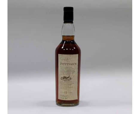 PITTYVAICH 12 YEAR OLD FLORA AND FAUNA
Single Speyside Scotch Whisky. 70 cl, 43% volume.