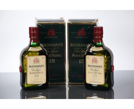 BUCHANAN'S DE LUXE 12 YEAR OLD
Blended Scotch Whisky in carton. Ecuadorean import. 750 ml, 40° G.L. 2 bottles.