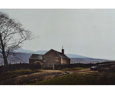 After Peter Brook (1927-2009) ''Pennine Way'' Signed and numbered 39/150, lithograph, 57cm by 78cm Artist's Resale Rights/Dro