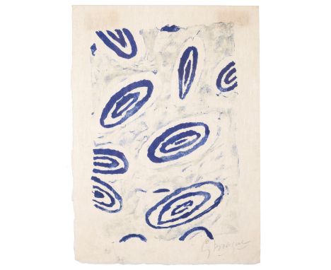 Georges Braque (1882-1963) French ''Disque''- from Le tir à l'arc Signed in pencil, numbered 40/70?, A/P (somewhat indistinct