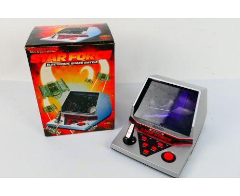 Grandstand - Star Force - Electronic Space Battle. A boxed #11055 Star Force, Electrical Space Battle by Grandstand. Tested w