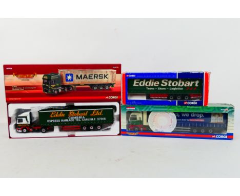 Corgi - Hauliers of Renown. A selection of Three boxed Corgi Lorries appearing in Excellent condition in Good to Excellent bo