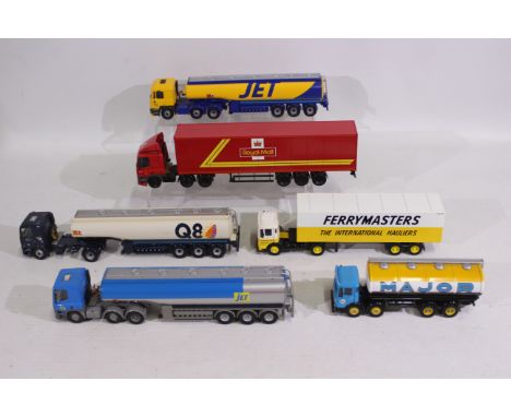 Corgi - A group of six unboxed Corgi 1:50 scale diecast model trucks from various series. Lot includes Corgi 75302 Leyland DA