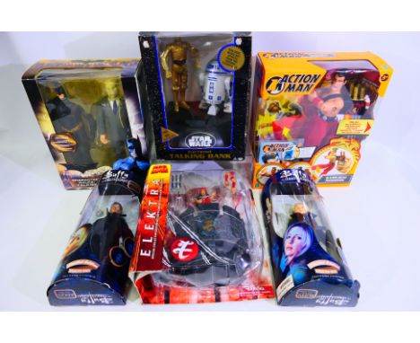 Hasbro, Marvel Select, Thinkway, Character, Diamond Select - 6 x boxed figure items to include Batman, Action Man, Buffy The 