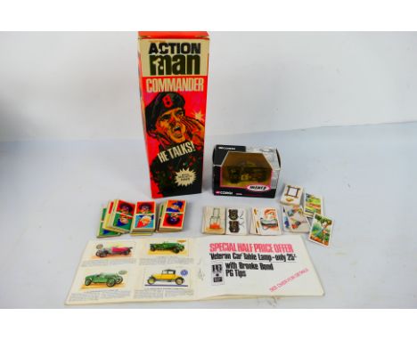 Palitoy - Action Man - Corgi - An original empty 1967 dated Palitoy Action Man Commander box. It appears in Very Good conditi