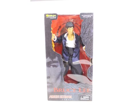 Art Asylum - A boxed Art Asylum Ultimate Series Bruce Lee figure - The #75300 figure comes in a very good box with only sligh