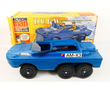 Palitoy - Action Man - A boxed vintage Action Man Transport Command D.U.K.W. # 34739. The vehicles appears in Very Good condi