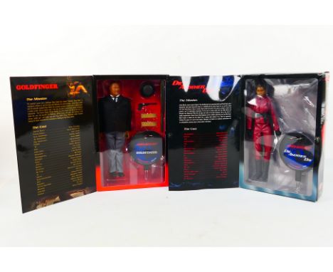 Sideshow Collectibles - 2 x boxed James Bond 007 Sideshow Collectible 12" figures - Lot includes a Goldfinger 'Harold Sakata 