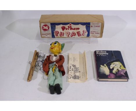 Pelham Puppets - A boxed Television's Mr Turnip puppet type # SL. It appears in Very Good condition overall with its instruct