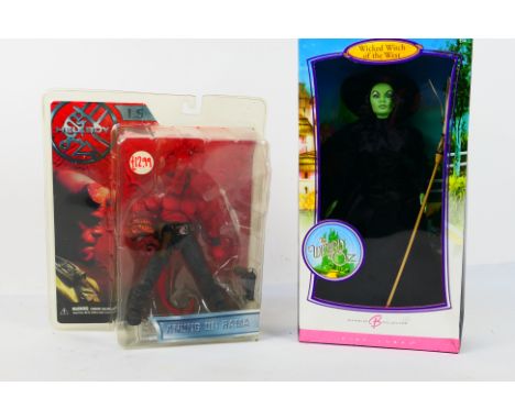 Barbie Collector, Mezco Toyz - 2 x boxed figures - Lot includes a Barbie Collector Wizard of Oz 'Wicked Witch of the West'. A