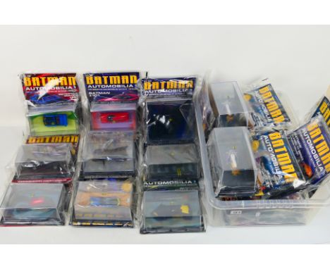 DC Comics - Eaglemoss - Batman Automobilia - 20 x carded/boxed die-cast model Batman vehicles - Lot includes a #33 Batman Cla