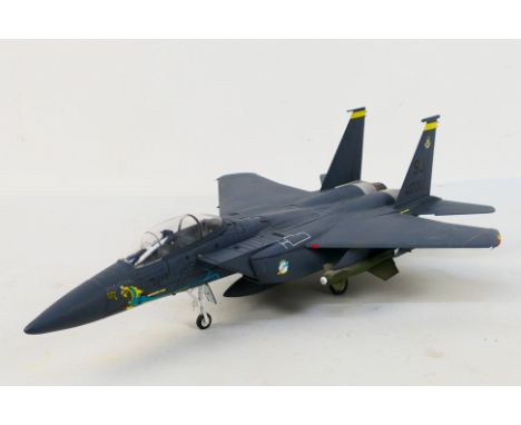 Franklin Mint Collection Armour - An unboxed USAF McDonnell Douglas F-15 Eagle in 1:48 scale. The model named Dragon Betty is