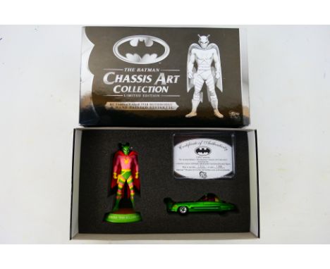 Corgi Classics - A boxed Corgi #77362 Limited Edition 'The Batman Chassis Art Collection' Mothmobile. Figure and 1:43 scale m