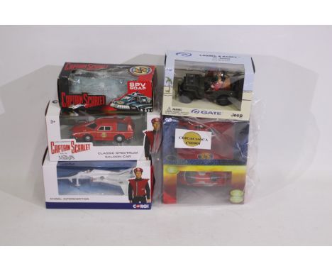 Corgi, Captain Scarlet, G Gate - 6 x boxed predominantly Captain Scarlet die-cast vehicles - Lot includes a #CC96398 Captain 