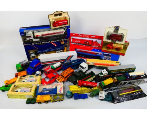 Corgi - Matchbox - Days Gone - A collection of boxed and loose models including BMC LD van in Dairy Farm livery, Mack AC in C