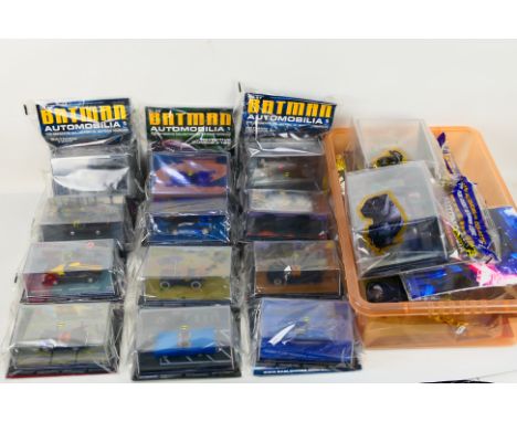 DC Comics - Eaglemoss - Batman Automobilia - 18 x carded/boxed die-cast model Batman vehicles - Lot includes a #29 #362 Detec