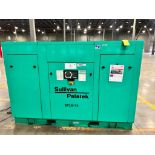 Sullivan-Palatek Air Compressor, Model SP16-75, Load PSI 105, Unload PSI 120, 3 Phase ($50 Loading f