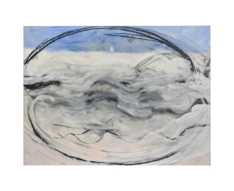 
	
		λ&nbsp;Bruce Tippett (British 1933-2017)
		Untitled (Seascape in Blue)
		Acrylic and charcoal on canvas 
		140 x 188cm (