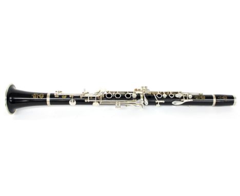 Good Selmer Series 10G clarinet, ser. no. D3705, original case and warranty leaflet 