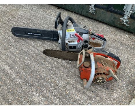 2x Petrol Chainsaws and One Engine 