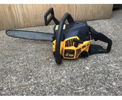McCulloch 438 Chainsaw 