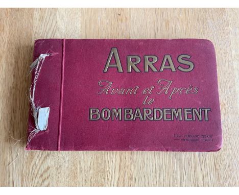 Arras Before and After the Bombardment 